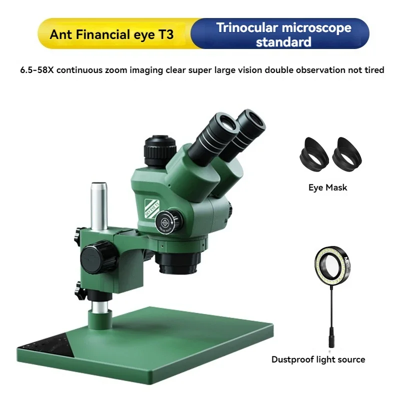 Mobile Phone Repair Special Microscope High Definition Continuous Zoom Fingerprint Fly Line Motherboard Welding