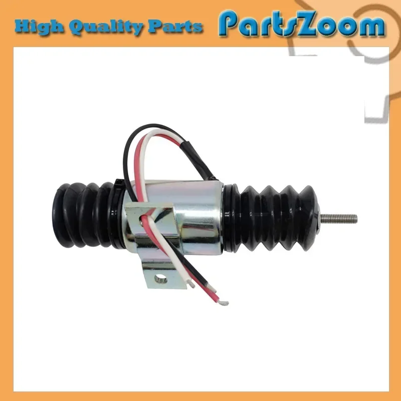 

12V 3 Wire Fuel Shutoff Stop Solenoid SA-4180-12 1756ESDB-12E3ULB2 For Woodward