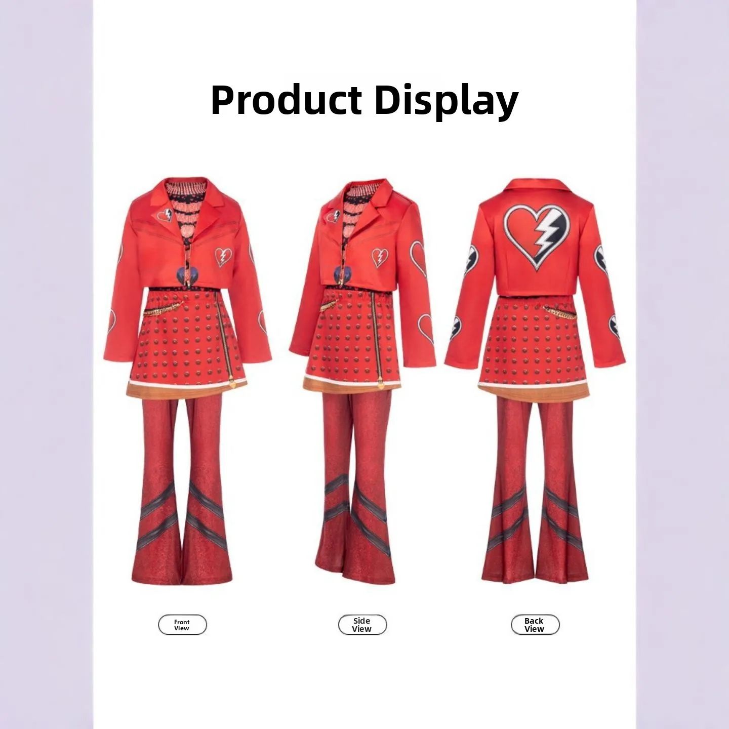 Starlight Heir 5 Cosplay Performance Costume Little Red Dress Halloween Stage Performance Clothes Women's Ethnic Stage Costume