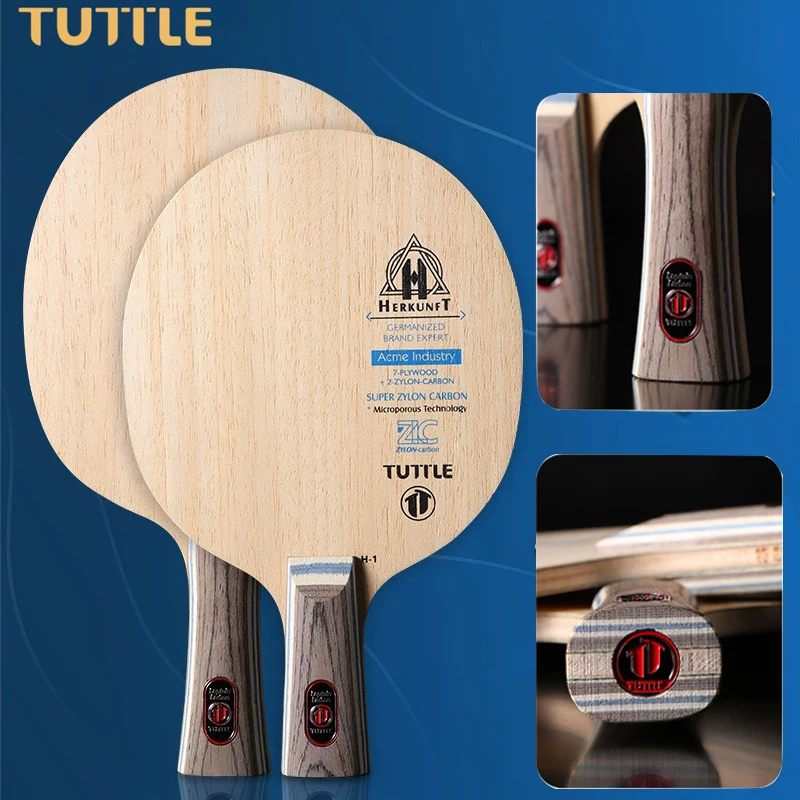 

Original TUTTLE Series Table Tennis Rackets Bottom Plate 9Ply Structure Training Table Tennis Bat Racket Table Tennis Blade