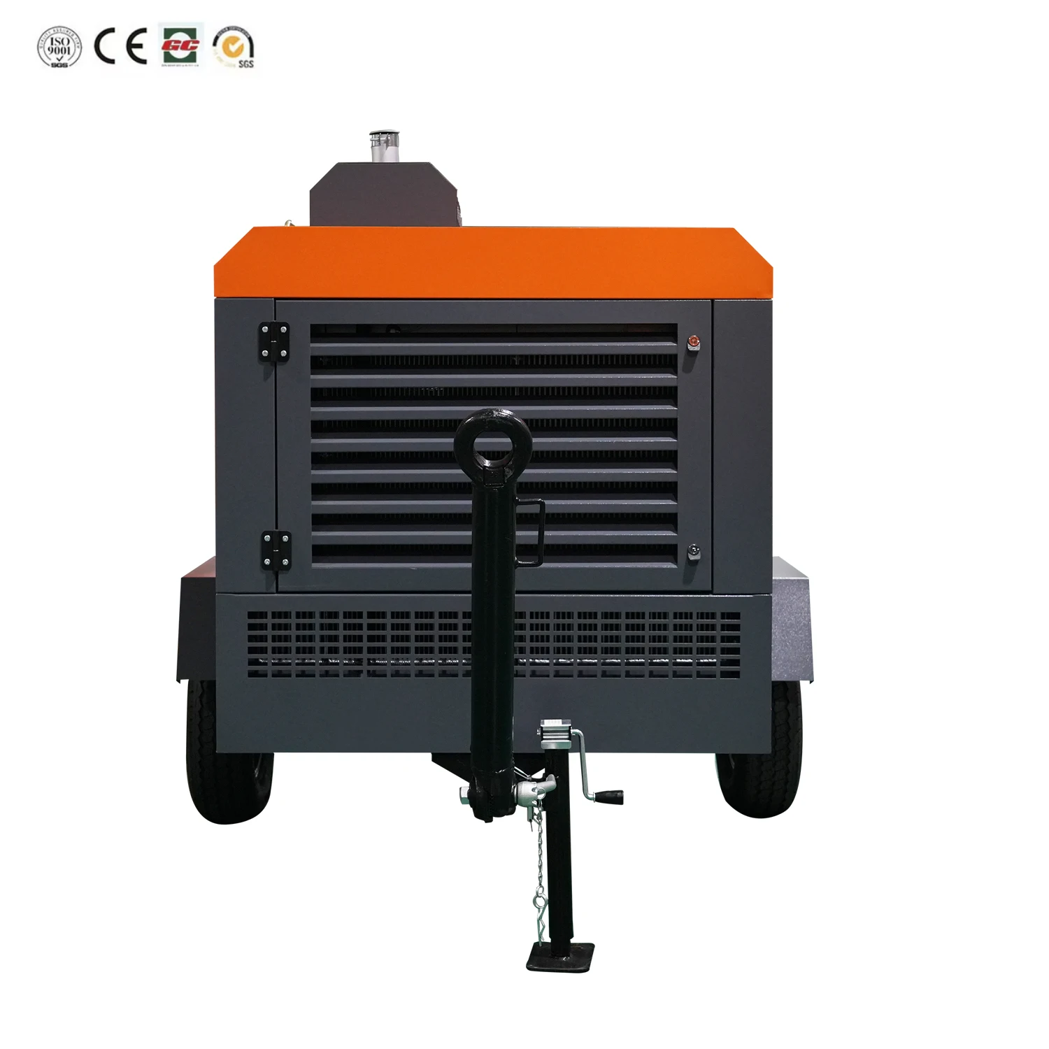 Mobile Drilling Air Compressor Jack Hammer Portable Type