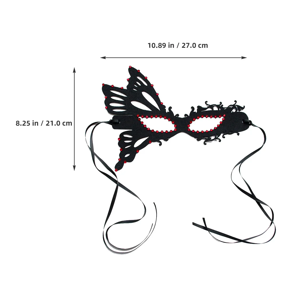 Half gezicht vlinder strass masker verstelbare riem Halloween Party maskerade masker vrouwen maskerade maskers vrouwen