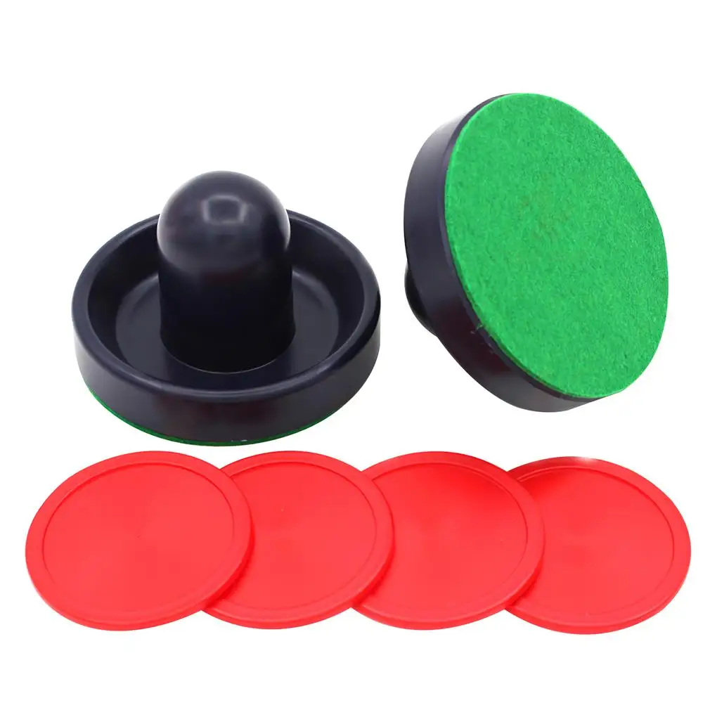 Air Hockey Puck Paddle Handle Table Outdoor Training Activity Supplies