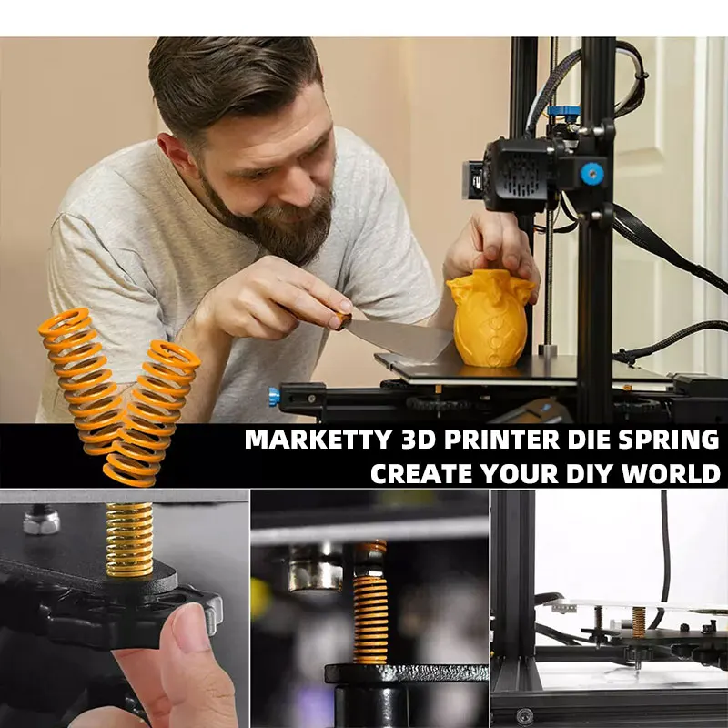 1PCS Molla di Stampo A Spirale Stampaggio Compressione Die Molle per Bagagliaio di Un'auto Portellone Supporto Puntone Barre di Sollevamento Diametro Interno 6-10mm