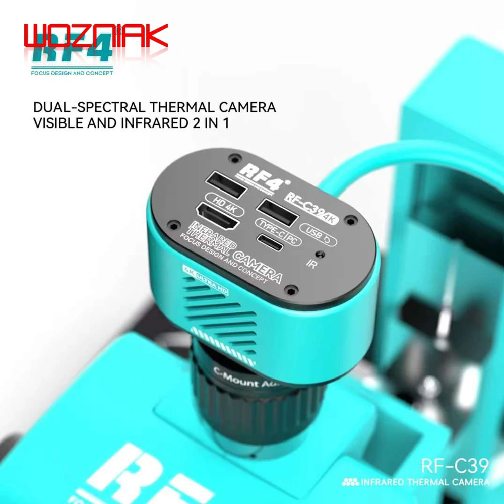 RF4 RF4 4k camera RF-C39 Dual-Spectral Thermal Camera Short Circuit Tester for PCB Motherboard Repair Rapid Diagnostic Camera