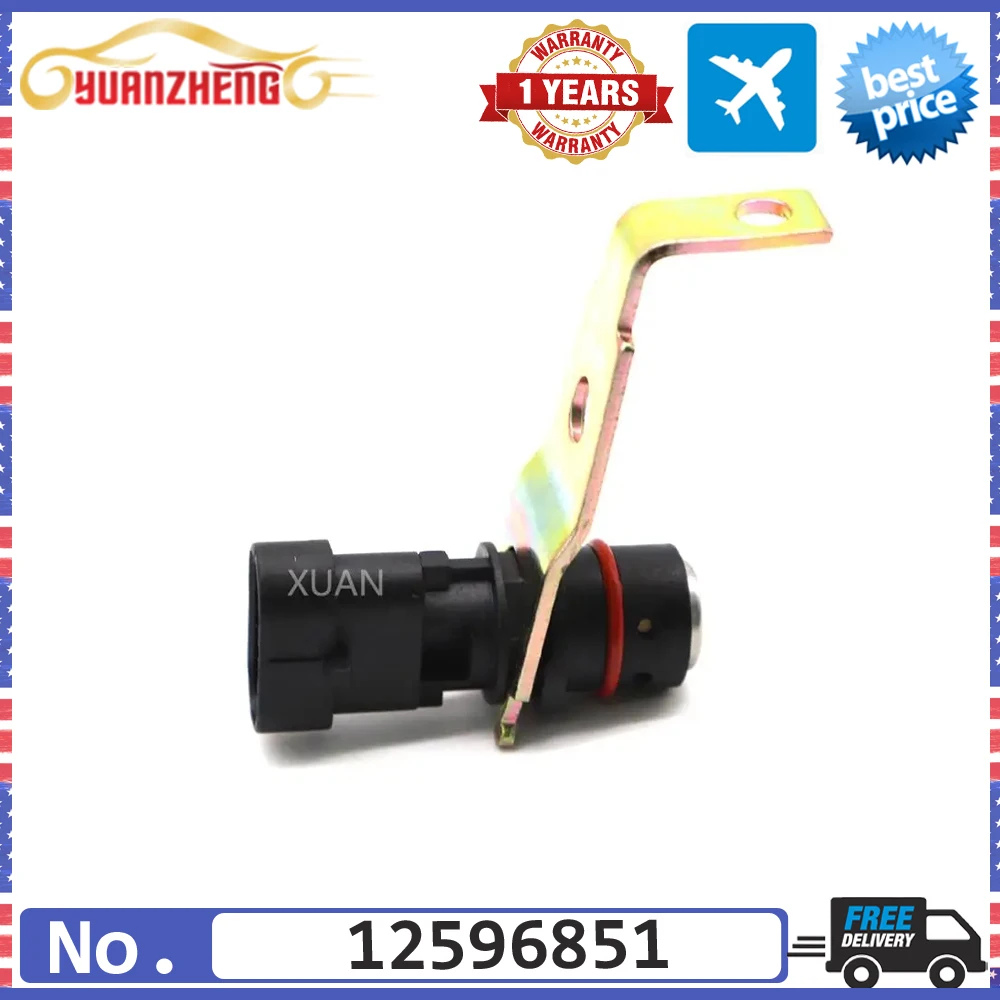 CAR Crankshaft Position Sensor 12596851 For Chevrolet GMC Envoy Yukon Sonoma Sierra Isuzu Hombre NPR Cadillac Escalade