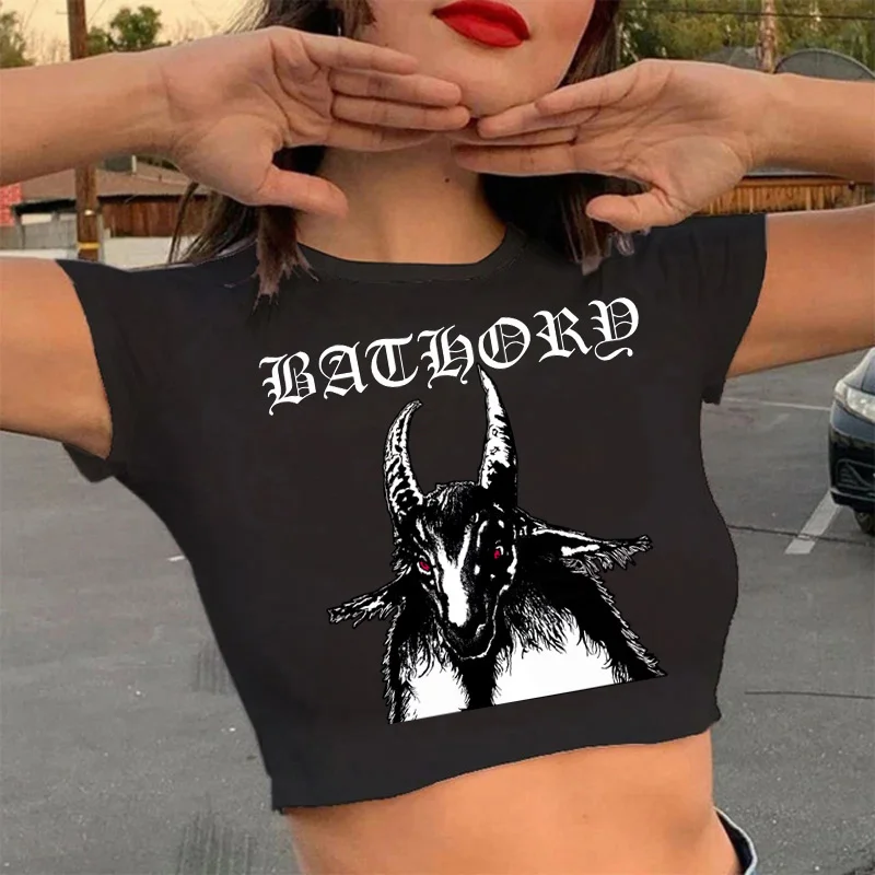 Bathory tシャツtシャツ男性美的オルストリートtシャツホワイトtシャツ