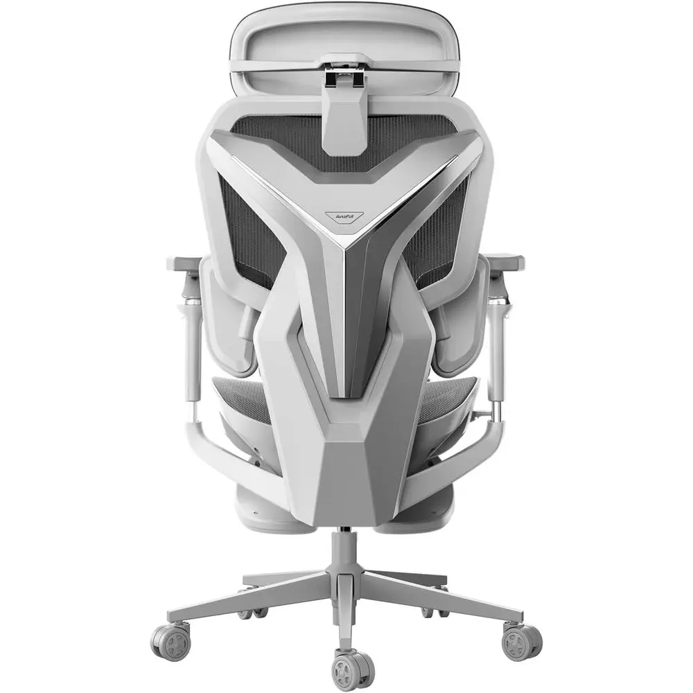 

Ergonomic Lumbar Support Chair with Adjustable Features, Mesh Fabric, Customizable Backplate, 720° Swivel Arms, 140° Recline for