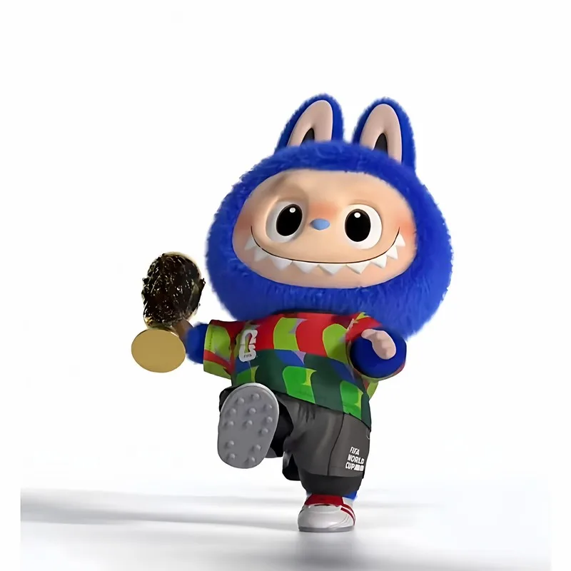 

Коллекционная виниловая плюшевая фигурка POPMART LABUBU X FIFA World Cup Co Branded для декора рабочего стола, для фанатов аниме и любителей футбола