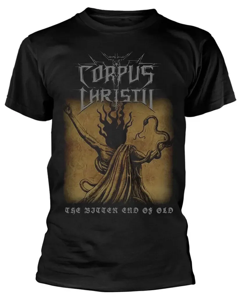 Corpus Christii The Bitter End Of Old Black T Shirt New Official