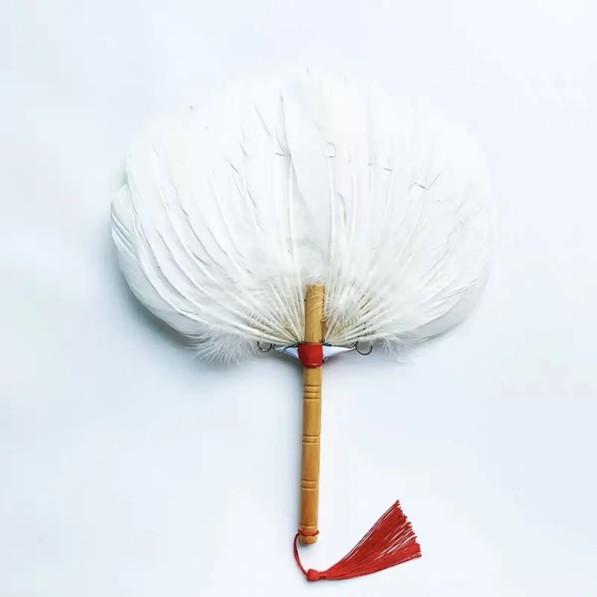 Feather Fan Summer Kongming Portable Goose Feather Fan Baby Peacock Children Vintage Home Vintage Fan