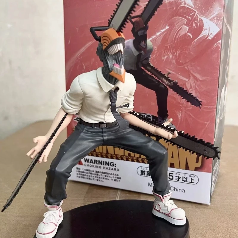 

Коллекционная фигурка Дэндзи из аниме «Человек-бензопила» в позе рычащего зверя, стоящая, из ПВХ, для фанатов аниме, оптом