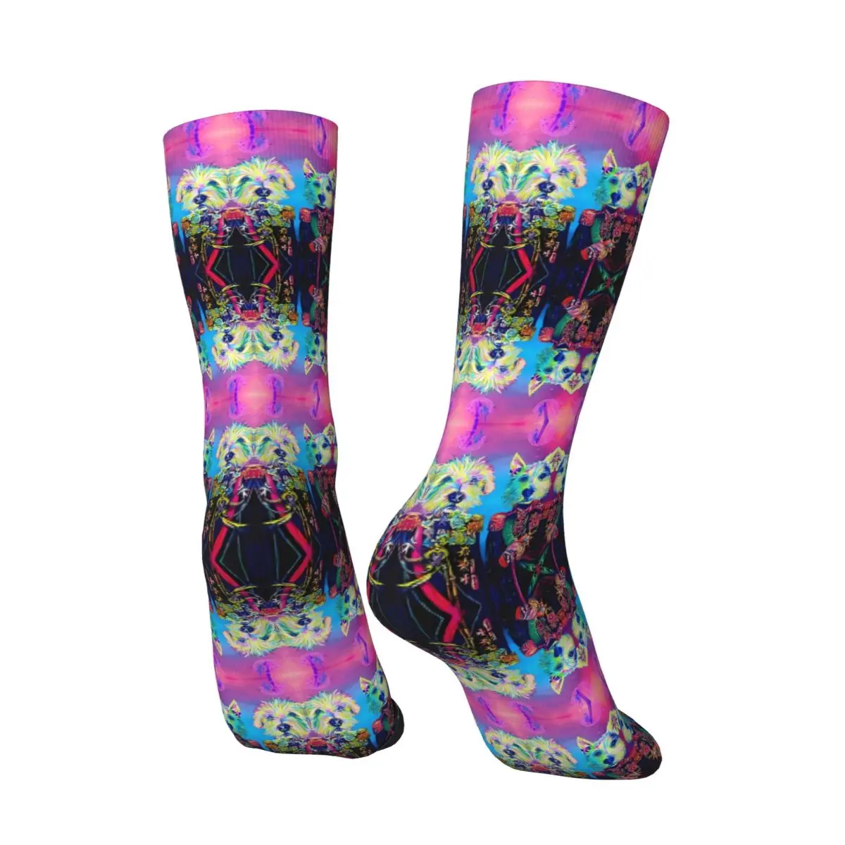 THE RAINBOW CZARS Sock Printed Man Polyester