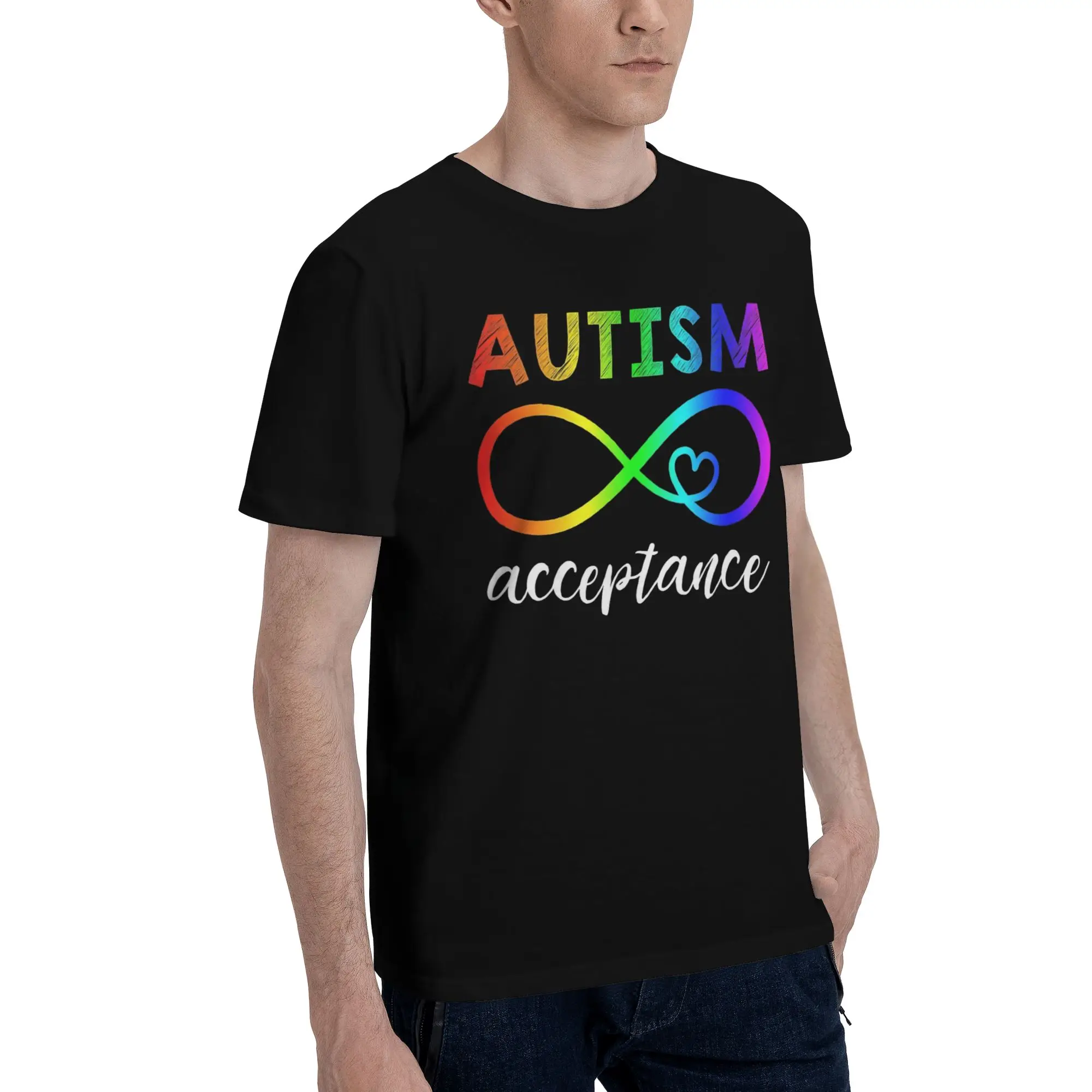 Autism Awareness Respect Love Support  Graphic T Shirts for Men Women  100% Cotton  Tee Shirt Clothes