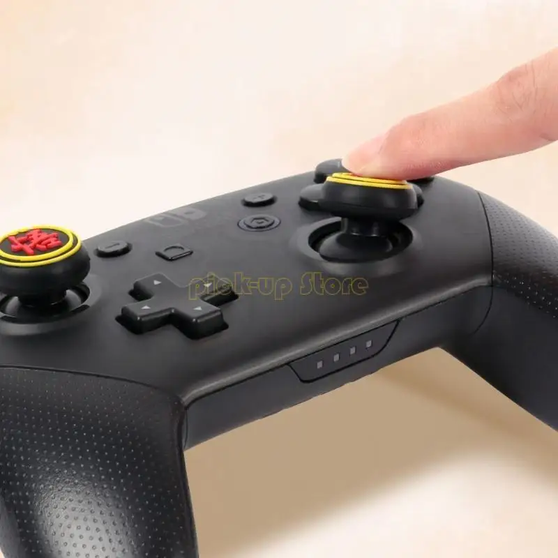 Q5WA Game Controller Joystick Caps Печатных китайских иероглиф