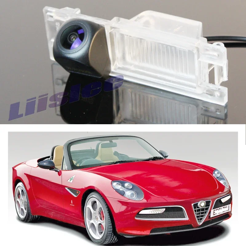 For Alfa Romeo Nuovo Spider 2006~2020  Car Rear Camera Reverse Image CAM Night View AHD CCD WaterProof 1080 720 Back Up Camera