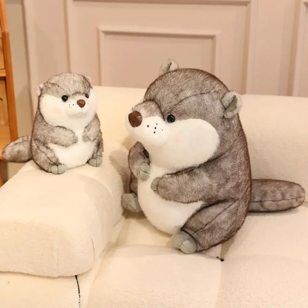 

Chubby Face Otter Plush Toys Soft Fluffy Plush Otter Dolls 20-45CM Comfortable Animals Stuffed Toys Birthday Gifts