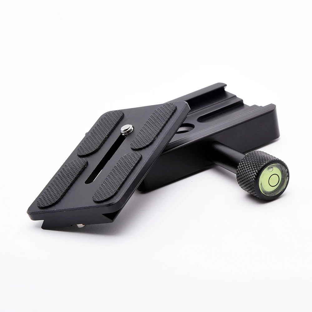 K80 Universal Arca SWISS Clamp & QR Quick Release Plate Support Mount Base for Slide Camera DSLR Monpod Tripod Ball Head