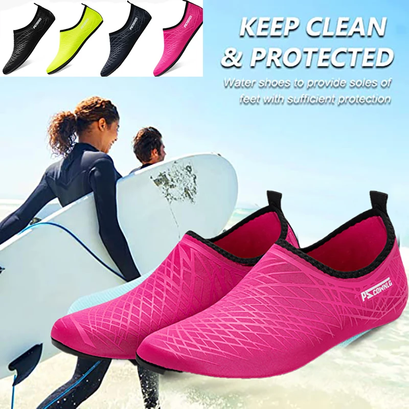 

Women Beach Water Shoes Beach Sneaker Socks Man Barefoot Yoga Shoes Quick-Drying Surfing Swimming Shoes Barefoot Water Skin Sock