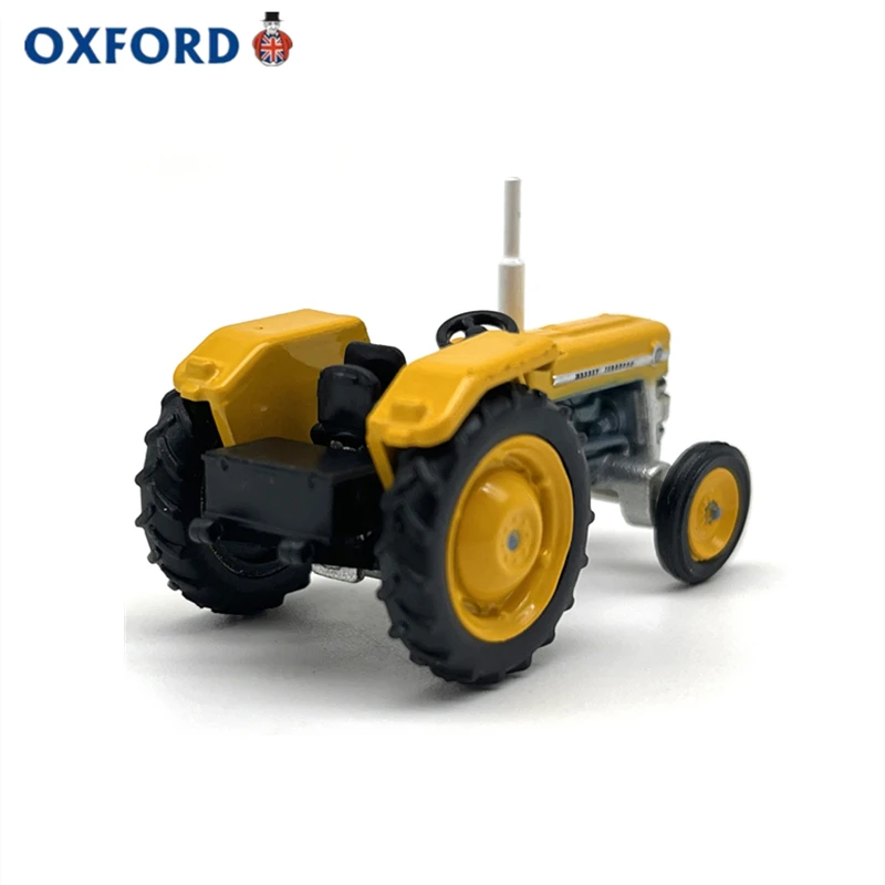 Diecast OXFORD 1:76 escala Macy Ferguson Tractor ingeniería coche en miniatura de aleación juguete coleccionable regalo recuerdo adorno de exhibición