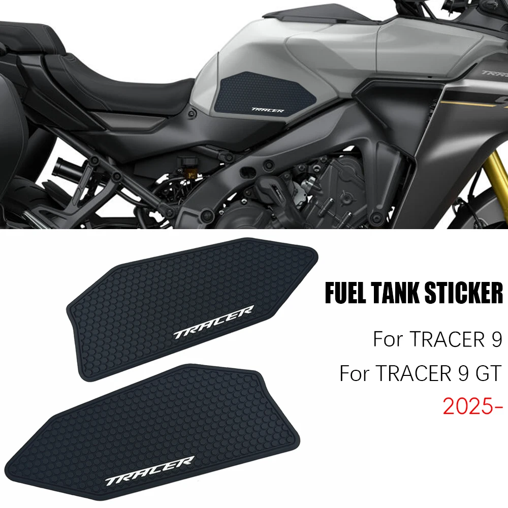 

For Yamaha TRACER9 Tracer 9 GT + Y-AMT 2025 Accessories New Motorcycle Tank Pad Protector Sticker Tank Pad Knee Pads tracer9