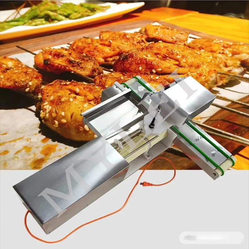 Commercial Meat Skewer Machine Kebab Assembly Machine Vegetable Skewer Maker Industrial Meat Processing Equipment