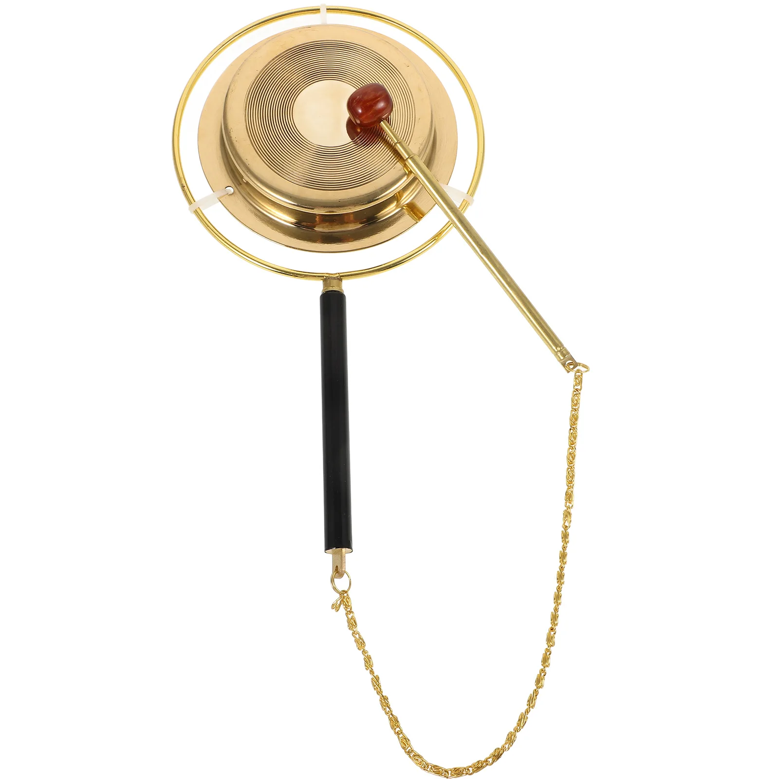 

Copper Qing Bell Handmade Temple Instrument Portable Metal Chime For Meditation Yoga Brass Yin Qing Buddhist Ritual Tool