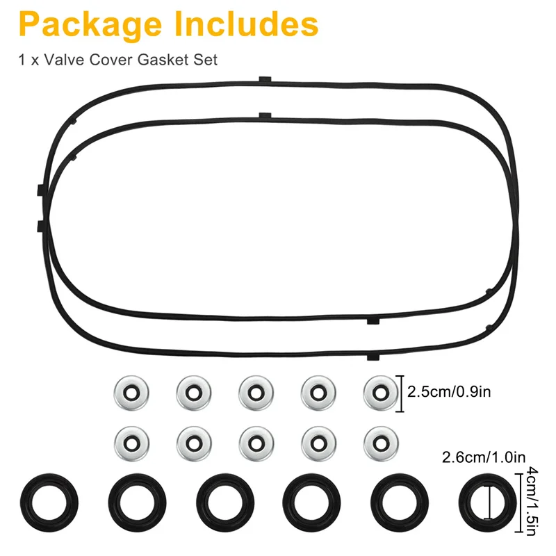 ل أكورا MDX RL TL ل أكورد أوديسي غطاء صمام المحرك طوقا مجموعة VS50607R استبدال جزء اكسسوارات السيارات السيارات