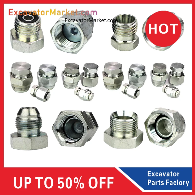 Broken Hammer, Cannon Head, Oil Pipe Plug, Blind End, Anti Leakage Oil Screw Joint, 68 75, 100, 140 Hammer High Quality