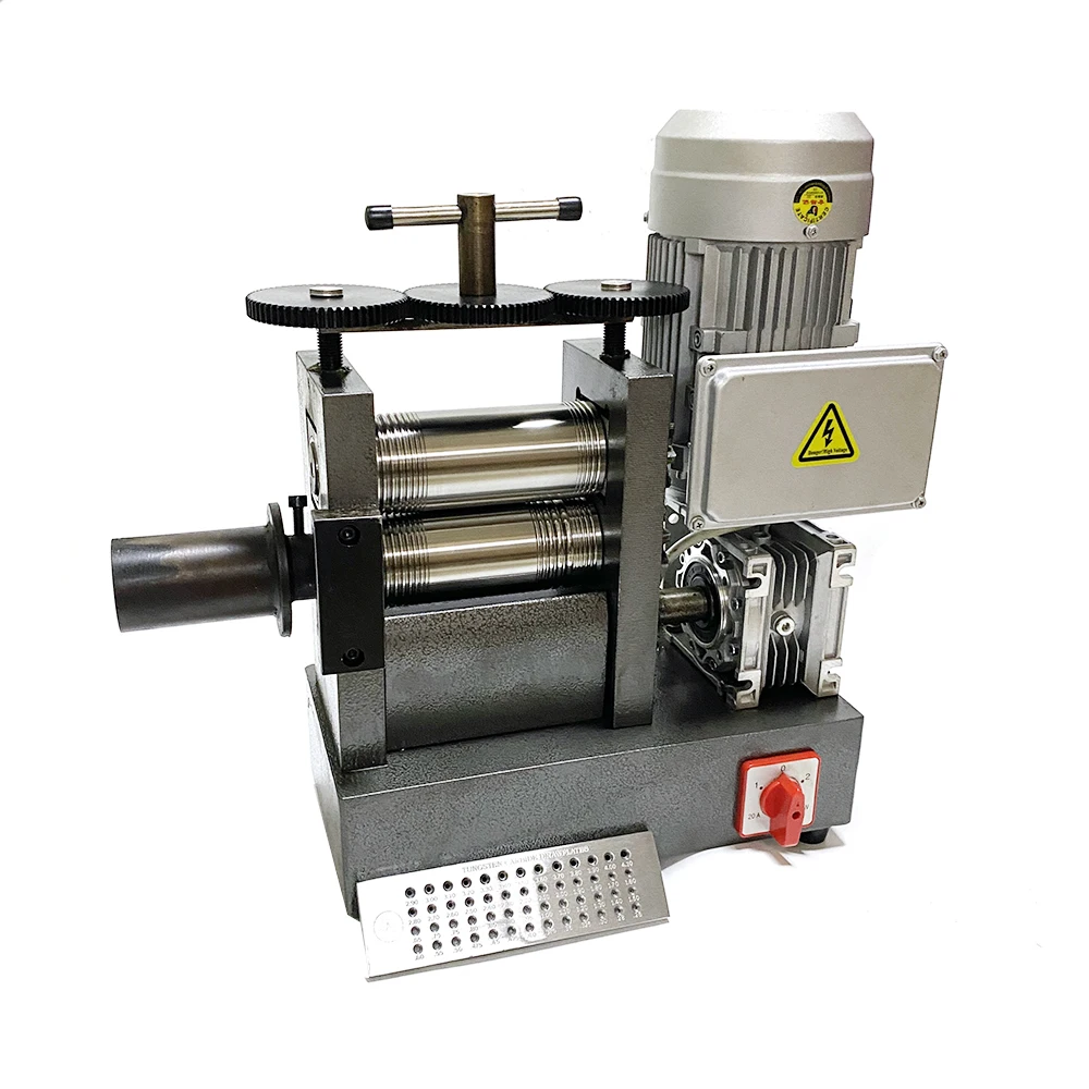 New 750W Laminator Jewelry Tools Equipment Jewellery Rolling Mill Machine 160mm Electrical Rolling Mill