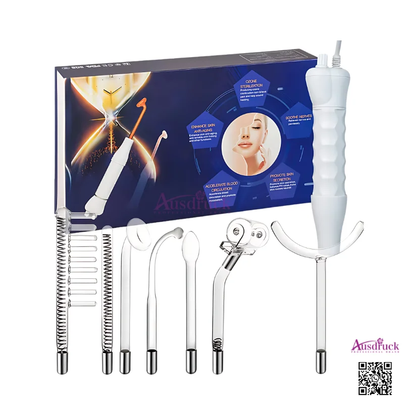 Revolutionary High-Frequency Violet Ray Device: Needle-Free Mesotherapy for Acne and Skin Rejuvenation