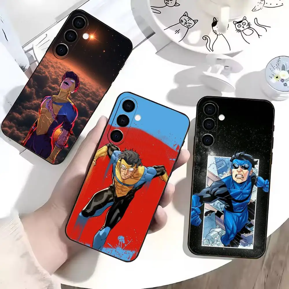 I-Invincible  Phone Case For Samsung Galaxy A73,A72,A71,A70,A53,A52,A51,Others Soft Black Cover