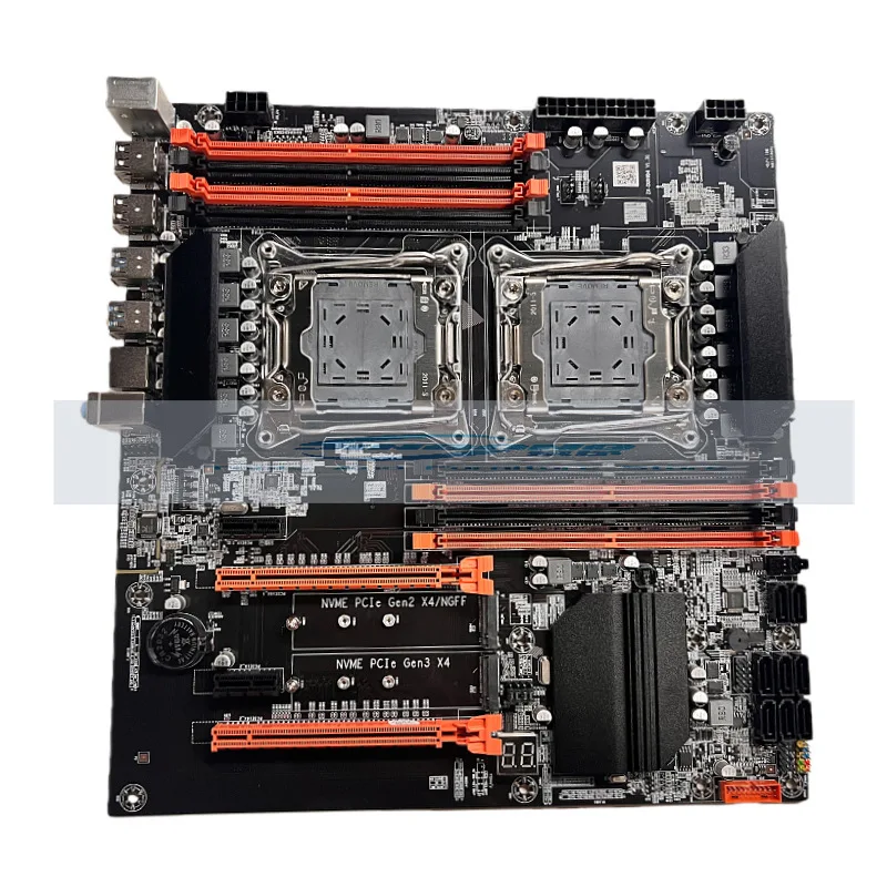 

New X99 dual main board 2011 pin CPU RECC DDR4 memory DNF game studio multi-open