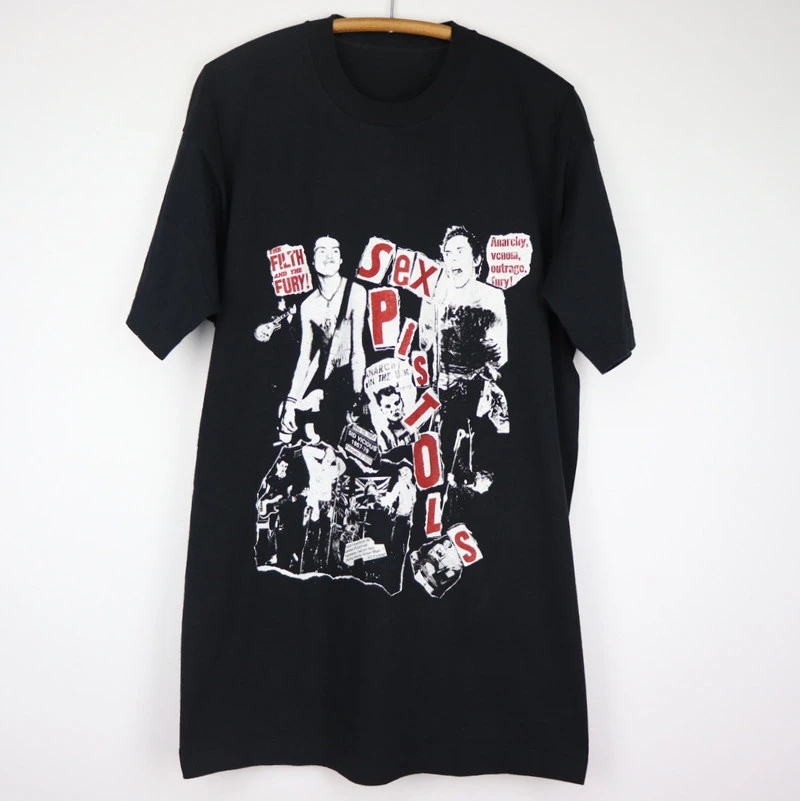 Y2k Summer 1980 Sex Pistols Frontman Guitarist Punk T-shirt Restoring Ancient Ways