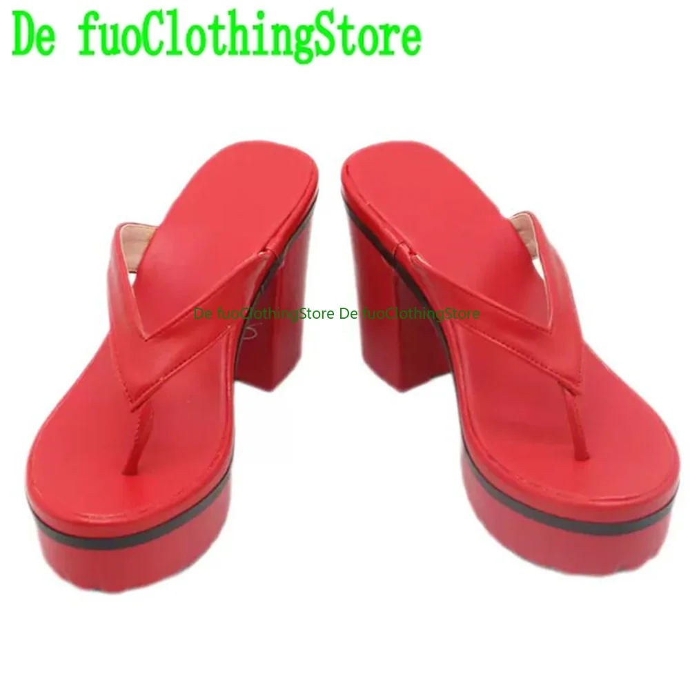 

Разрушитель Azur Lane Обувь для косплея Сапоги Игра Аниме Вечеринка Хэллоуин Рождество DefuoClothing Магазин обуви