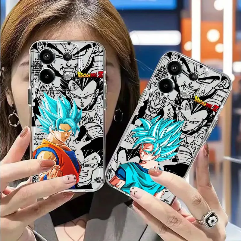 

Anime Letter D-Dragon Ball Phone Case For Xiaomi Redmi 14C 13C 13 12C 11A 10A K70 K60 K50 K40 K30 K20 Translucent