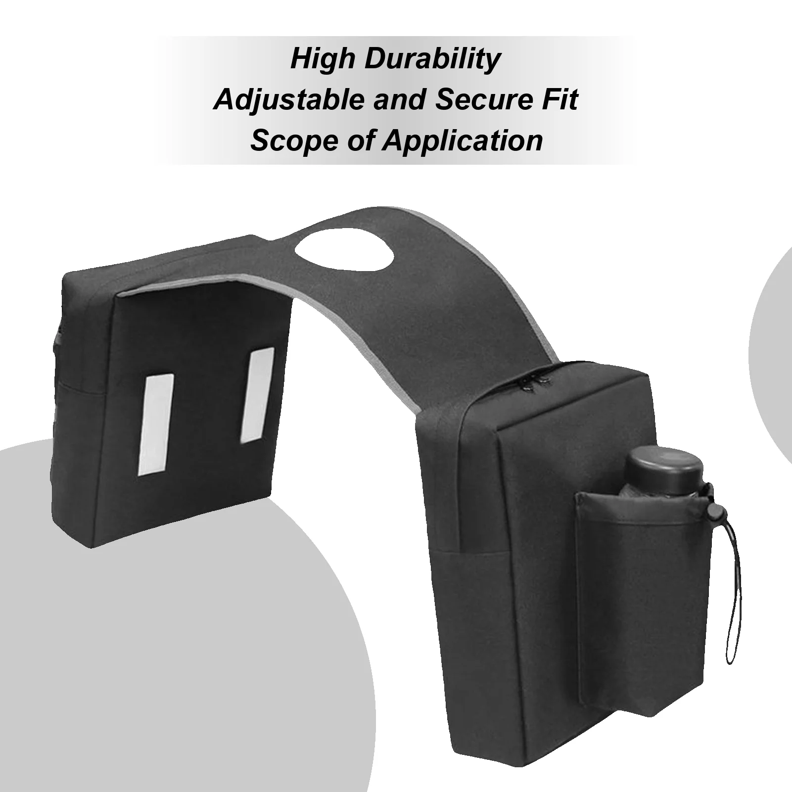 

Saddlebags For Motorcycles Cycling Luggage Bag Storage Adjustable Straps Luggage Saddlebags Accessories For Adventure Commuting