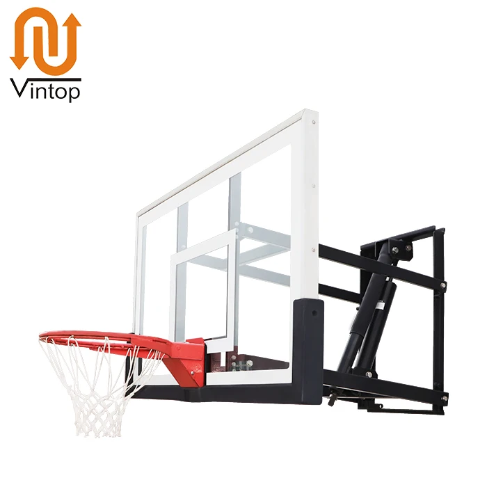 แป้นบาสเก็ตบอลติดผนังยอดนิยม ขนาด 72 นิ้ว 60 นิ้ว อุปกรณ์ฝึกซ้อมบาสเก็ตบอลสำหรับขาย