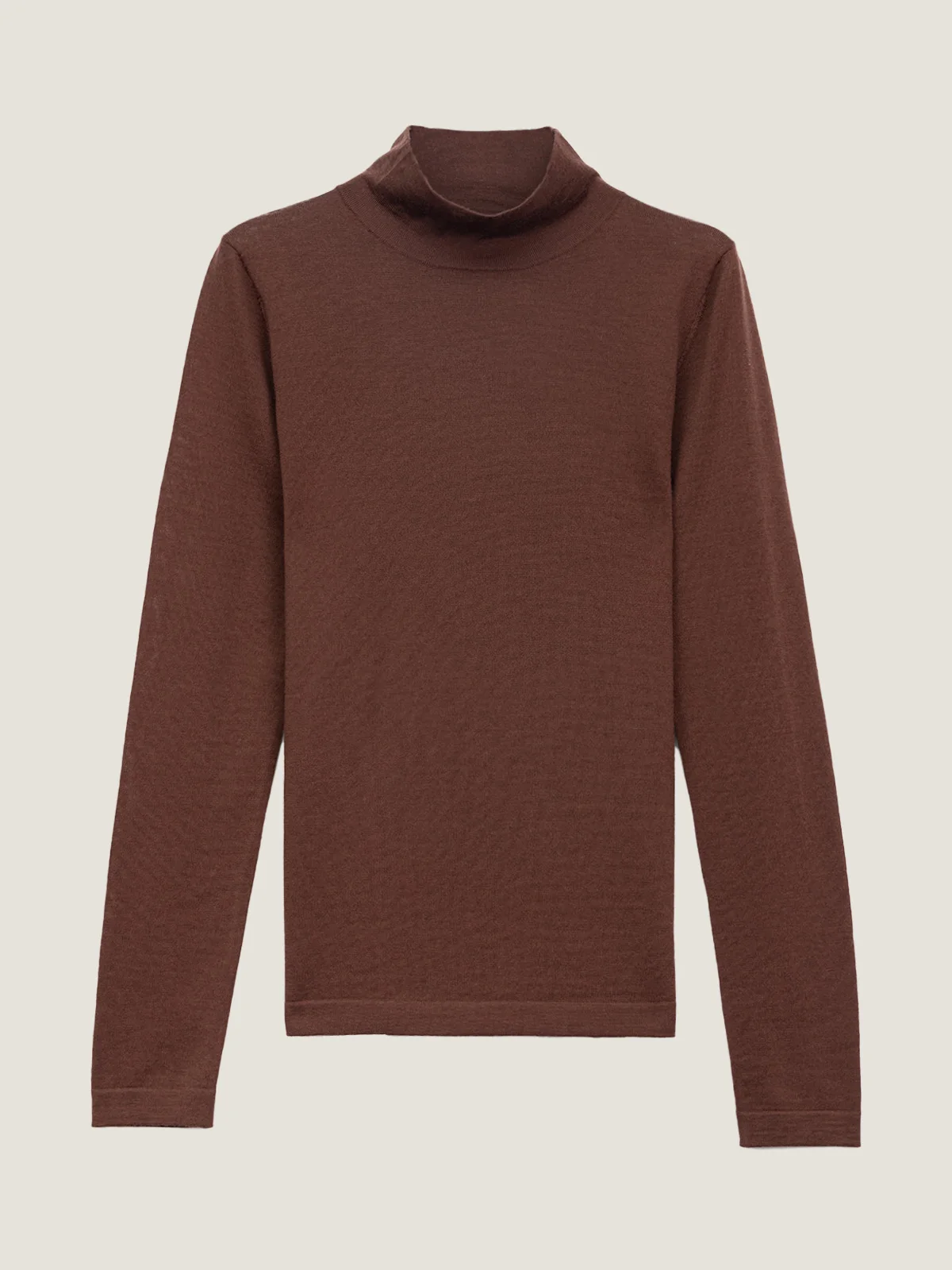 

the Ease Comfortable Knitted Woolen High Collar Base irt Women's Full Wool Autumn Winter New Arrival Faion Commute Sle