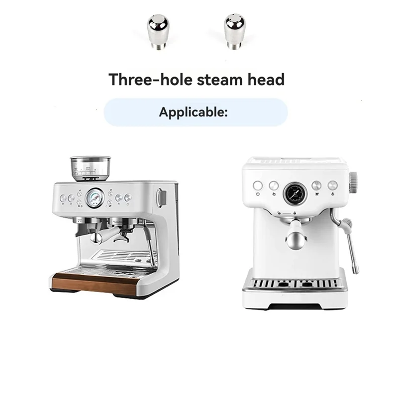 N18R Coffee Maker Steam Nozzle For Petrus 3833/3899 Espresso Machine 304 Stainless Steel Steam Nozzle Replacement Four Holes