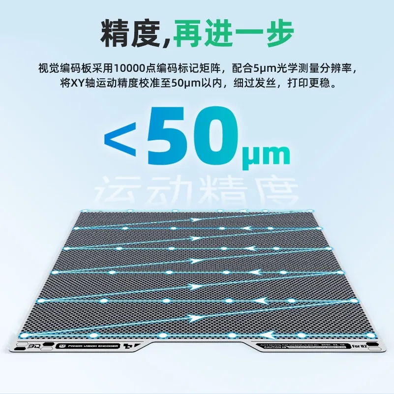 Visual Coding Board 3D Printer Accessories High-precision Improved Calibration Adapted To Tuozhu H2D/H2C/H2S