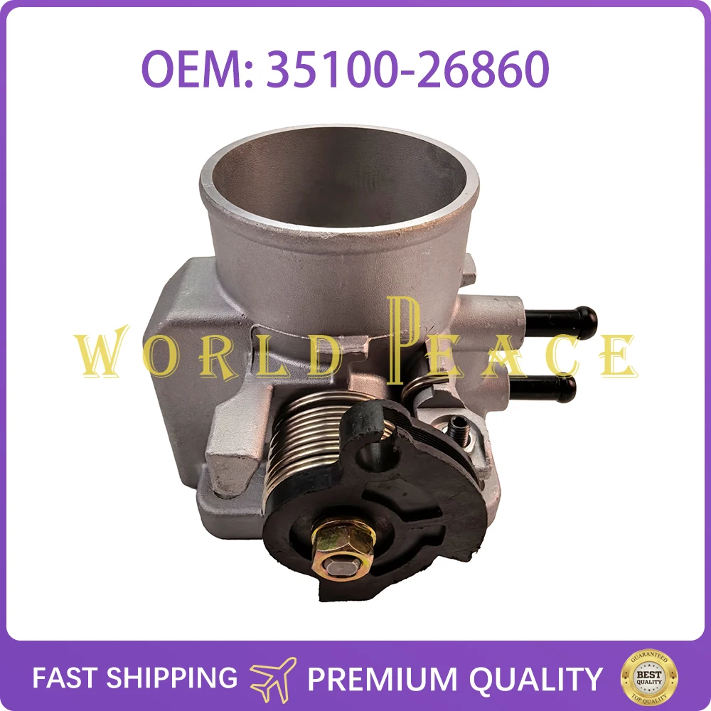 

35100-26860 Brand New Throttle Body 3510026860 Fit For Hyundai Accent III Kia Rio Rio5 1.6L 2006-2011 DOHC L4 16V V53810006