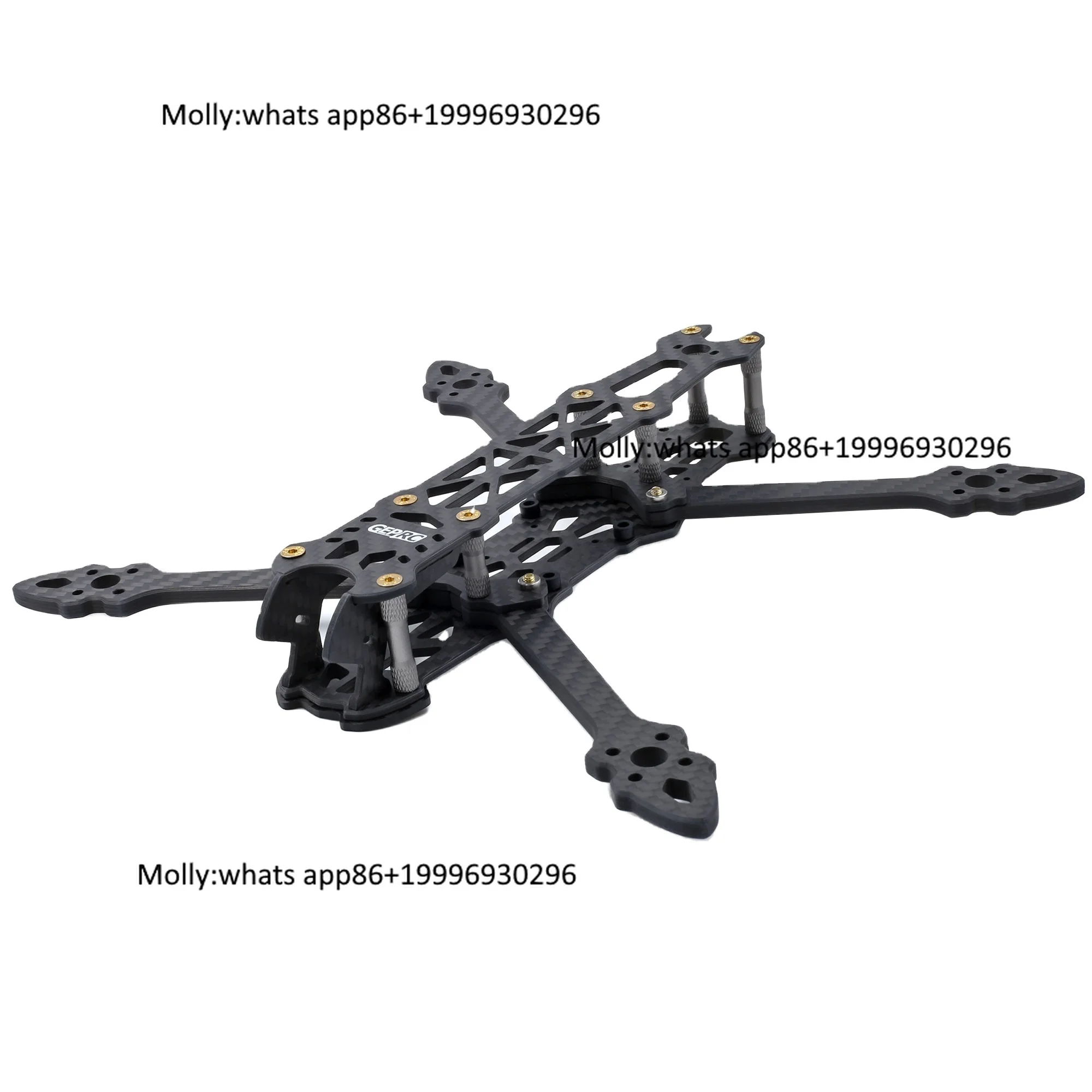 GEPRC GEP-Mark4 7-Inch 295mm Wheelbase H-Type 3K Carbon Fiber FPV Drone Frame for 4-Axis DIY Quadcopter Freestyle FPV RC Drone