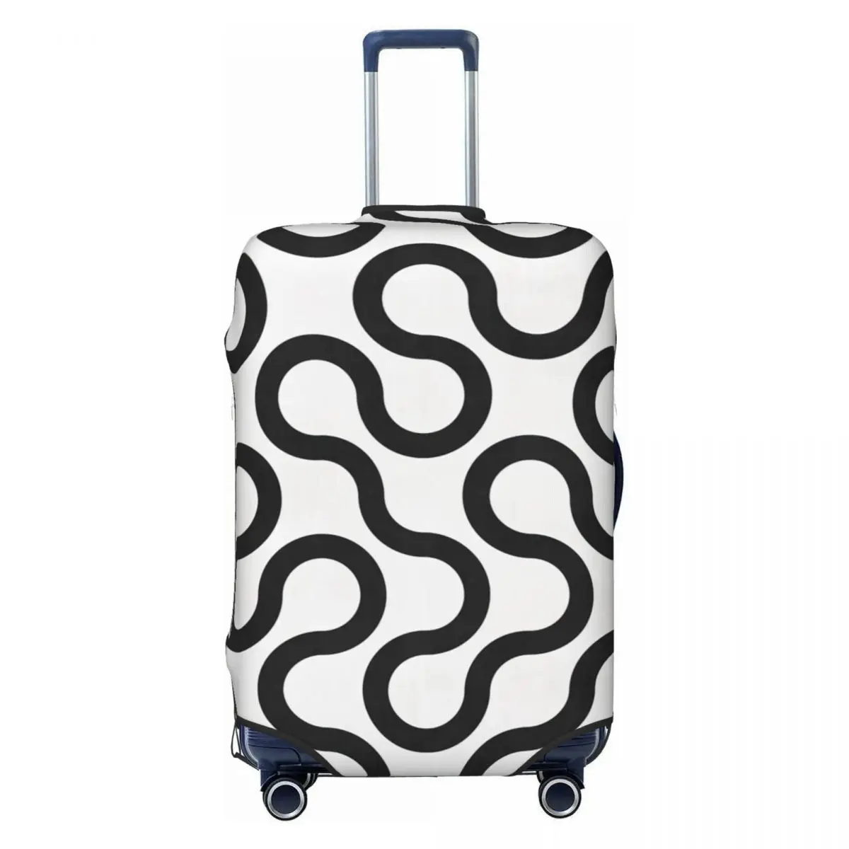 

My Favorite Geometric Patterns Print Luggage Protective Dust Covers Elastic Waterproof 18-32inch Suitcase Cover