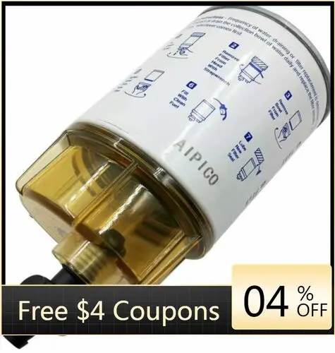 

STLF S3213 Filter Water Separator Outboard Filters Marine Clear Bowl Fuel