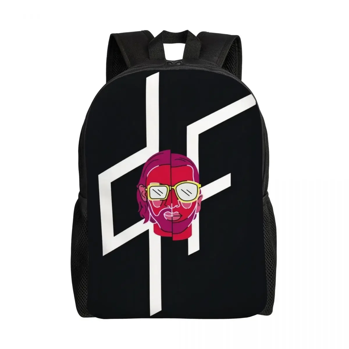 PNL QLF Rapper Singer HEART Backpack for Men Women Water Resistant College School  Bag Print Bookbags