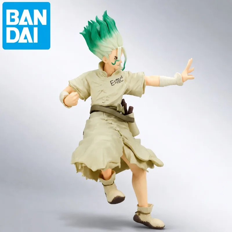 In Stock Bandai Original Bandai Spirits Dr Stone Ishigami Senku Action Figure Model Doll Brand New Boxed Anime Characters Toys