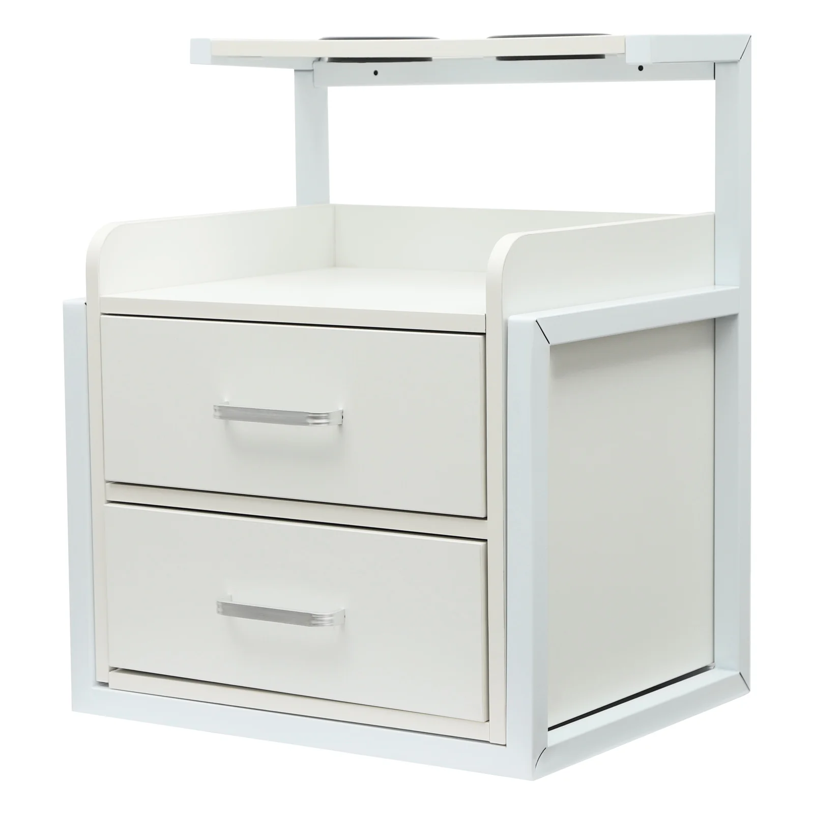 Multifunctional Salon Trolleys Wall-mounted Barber Shop Cabinet Hair Salon Special Perm Dyeing Tool Storage Rack Furniture