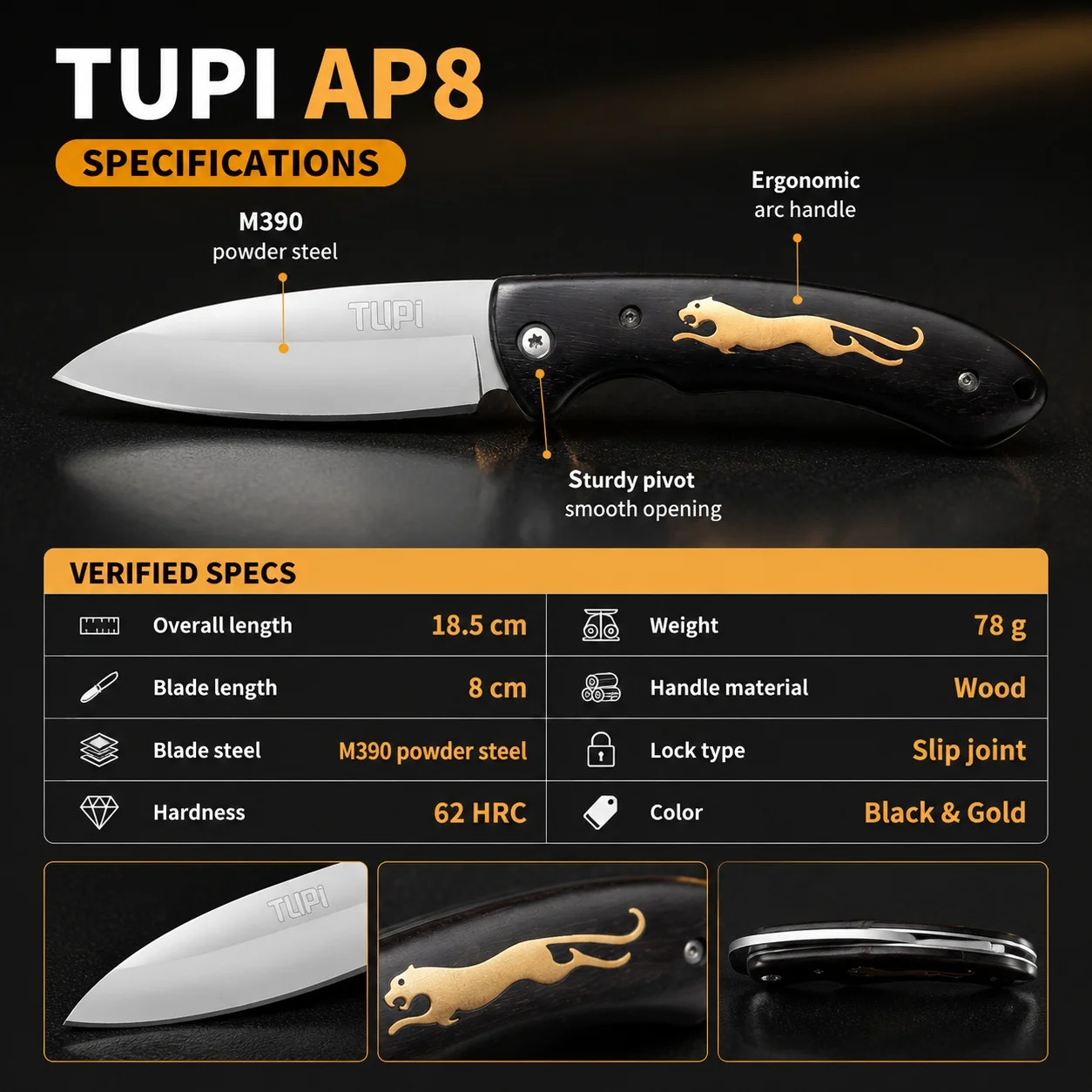 1/2PCS,New Outdoor Folding Knife, Folding Sharpener,High Hardness Survival Tool For Camping & Protection