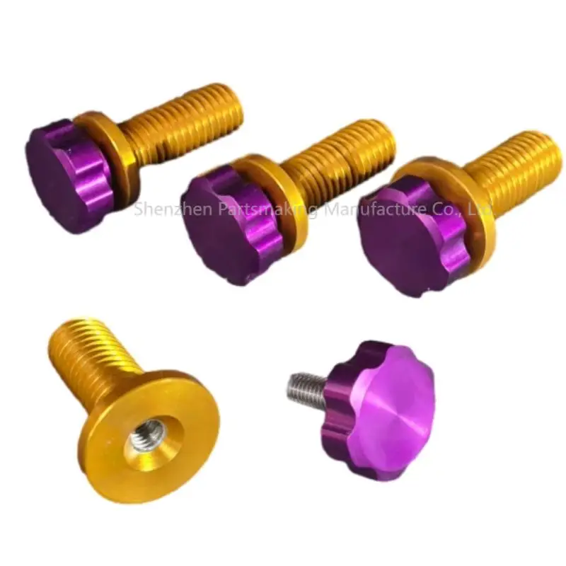 CNC Color Anodized Aluminum Brackets & Parts